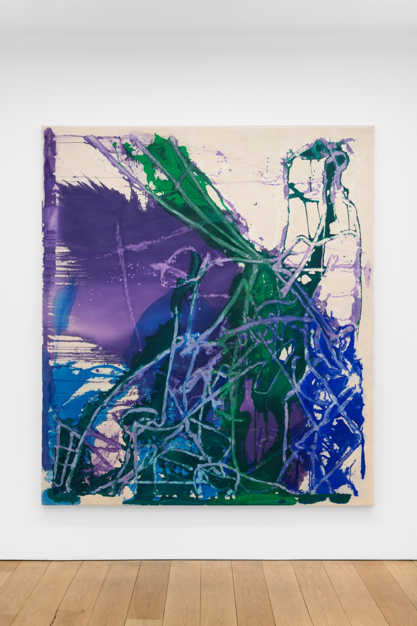 108×88 inches, acrylic on canvas.